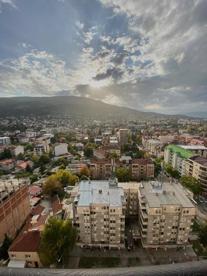 Stylish Apartment, Skopje Centre - Private Parking - Panoramic Views Exterior foto